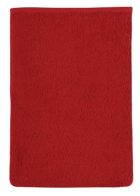 Froté žínka 17x25 cm červená