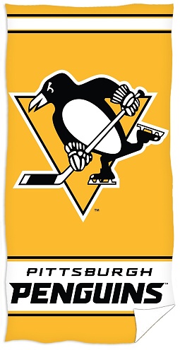 Osuška NHL Pittsburgh Penguins 70x140 cm  <br>399 Kč/1 ks