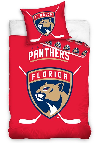 Povlečení NHL Florida Panthers svítící 70x90,140x200 cm  <br>845 Kč/1 ks