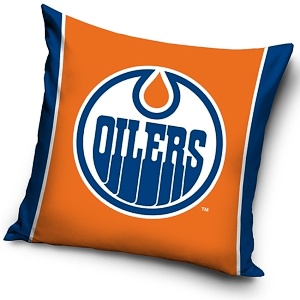 Polštářek NHL Edmonton Oilers 40x40 cm  <br>259 Kč/1 ks
