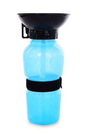 HAFBAR cestovn plastov lahev s miskou 