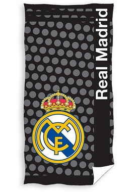 Fotbalová osuška Real Madrid Puntos 75x150 cm 