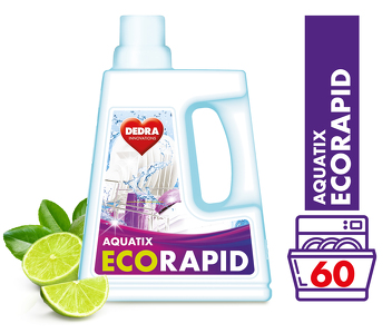 ECORAPID AQUATIX gel do myky na 60 mycch cykl, 1500 ml