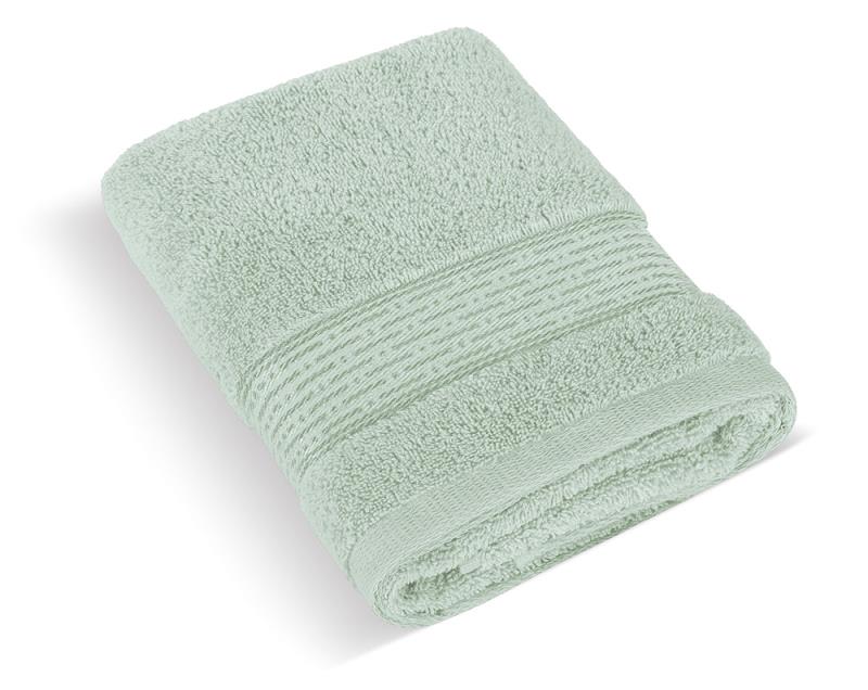 Froté ručník proužek 50x100 cm mint