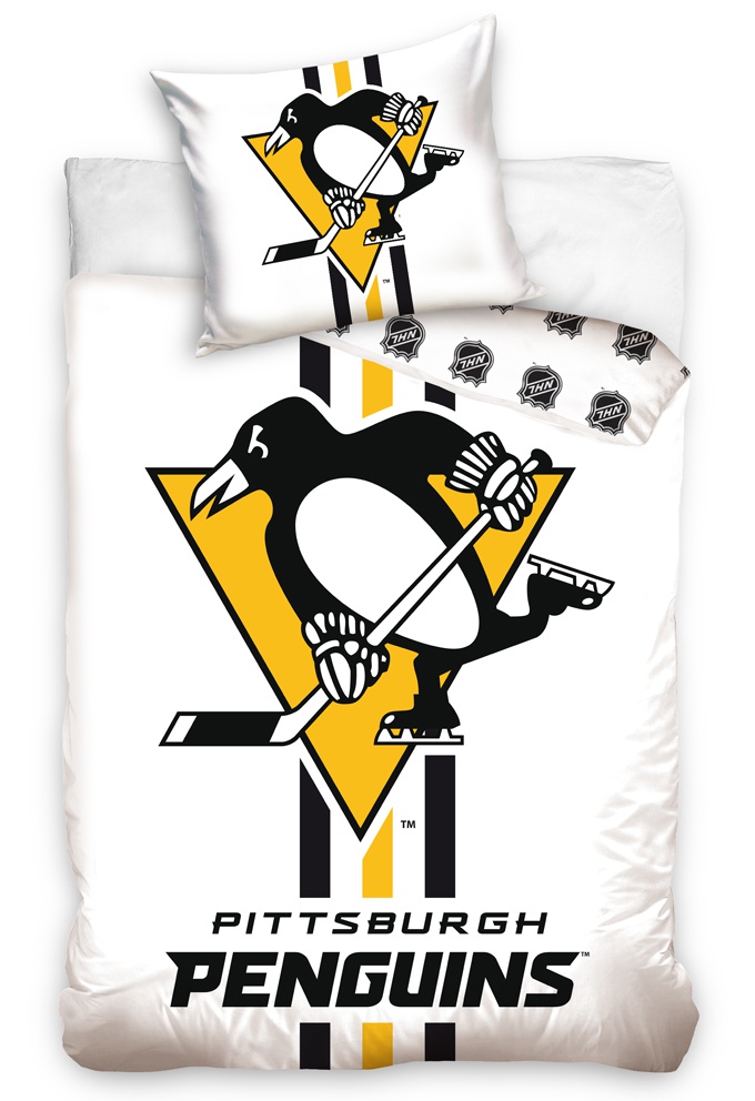 Povlečení NHL Pittsburgh Penguins 70x90,140x200 cm