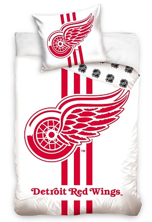 Povlečení NHL Detroit Red Wings 70x90,140x200 cm white