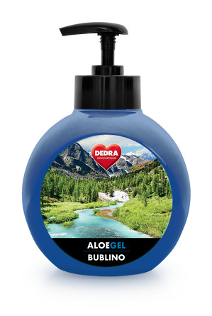 BUBLINO ALOEGEL mountain spirit, tekuté mýdlo na tělo i ruce, s pumpičkou 500 ml  <br>99 Kč/1 ks