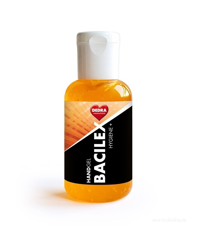 BACILEX čisticí gel na ruce s vysokým obsahem alkoholu 50 ml