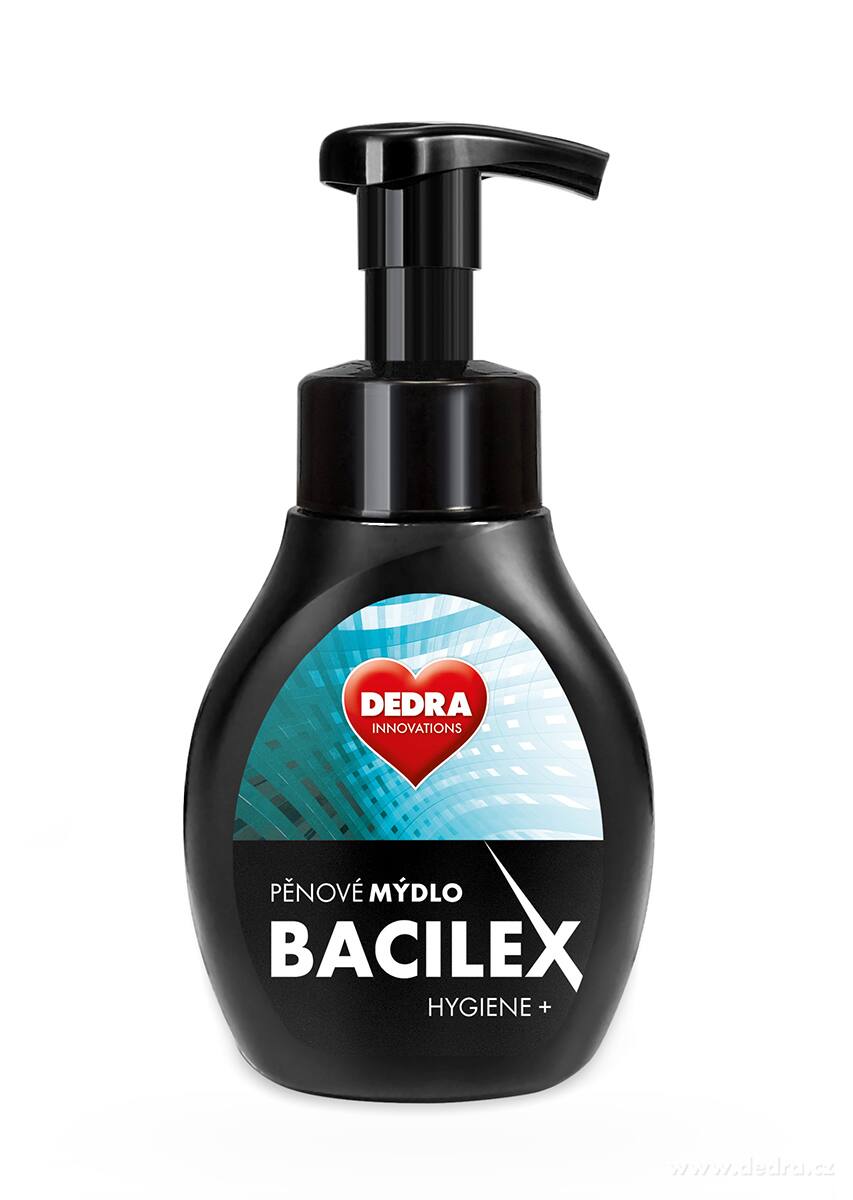 Pěnové mýdlo s antibakteriální přísadou BACILEX HYGIENE+ 300 ml
