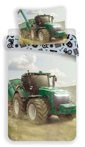 Povlečení fototisk Traktor green 140x200,70x90 cm - zobrazit detaily