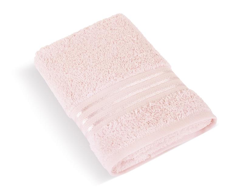 Froté ručník  Linie 50x100 cm světle růžová