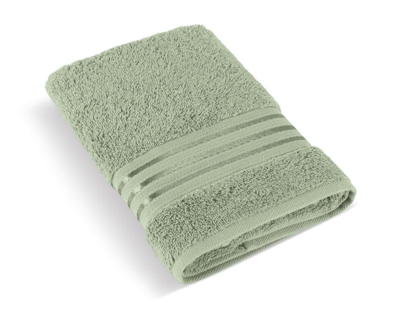 Froté ručník  Linie 50x100 cm zelená
