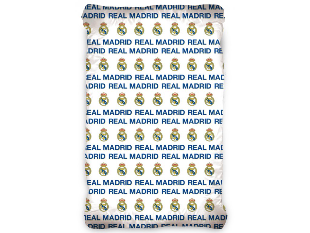 Fotbalové prostěradlo Real Madrid 90x200 cm