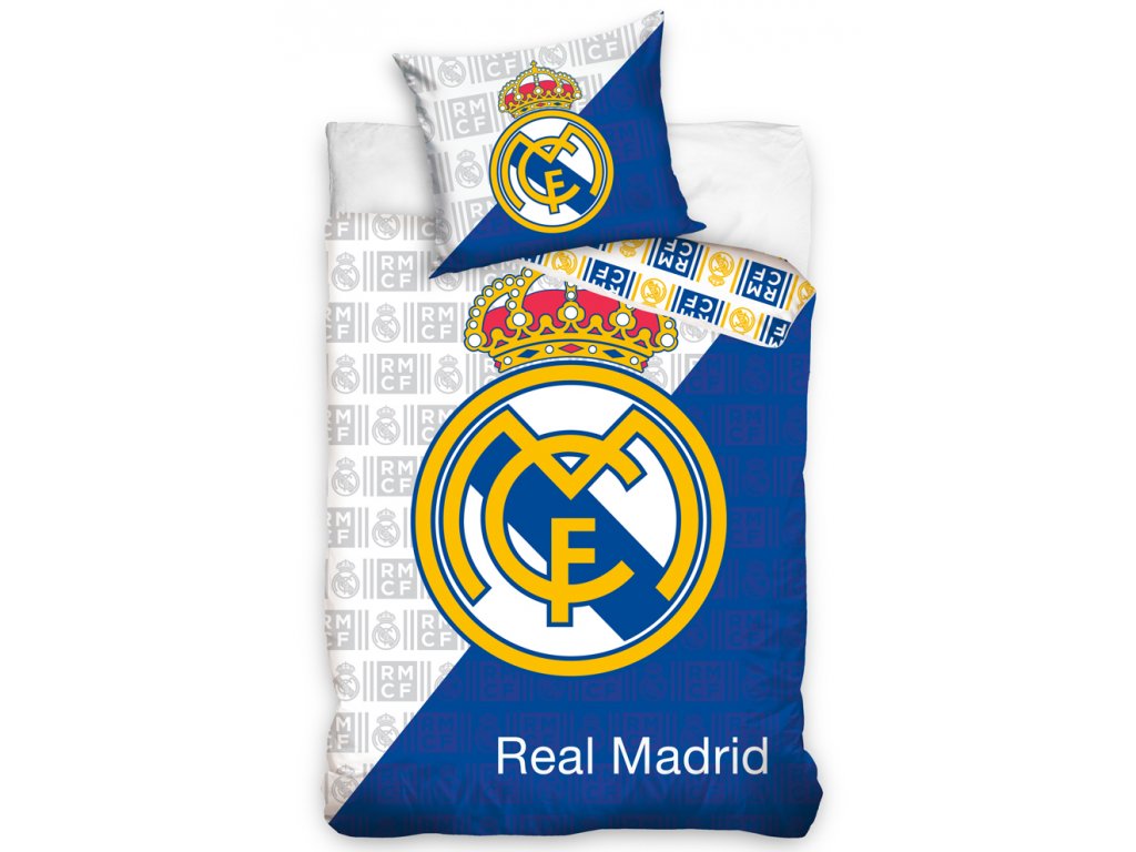 Fotbalové povlečení Real Madrid Mitados 70x80,140x200 cm