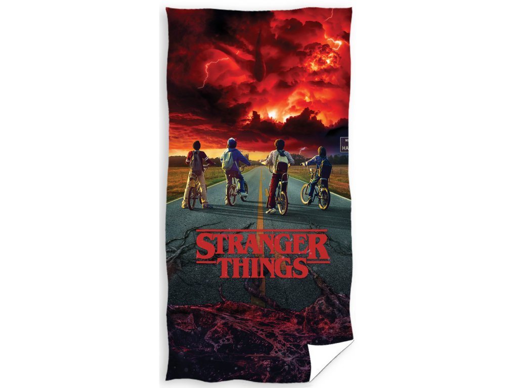 Dětská osuška Stranger Things Storm Guards 70x140 cm