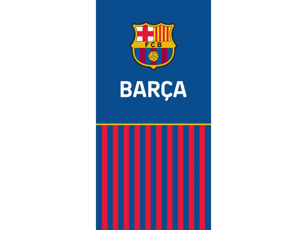 Fotbalová osuška FC Barcelona La Liga 70x140 cm  <br>289 Kč/1 ks