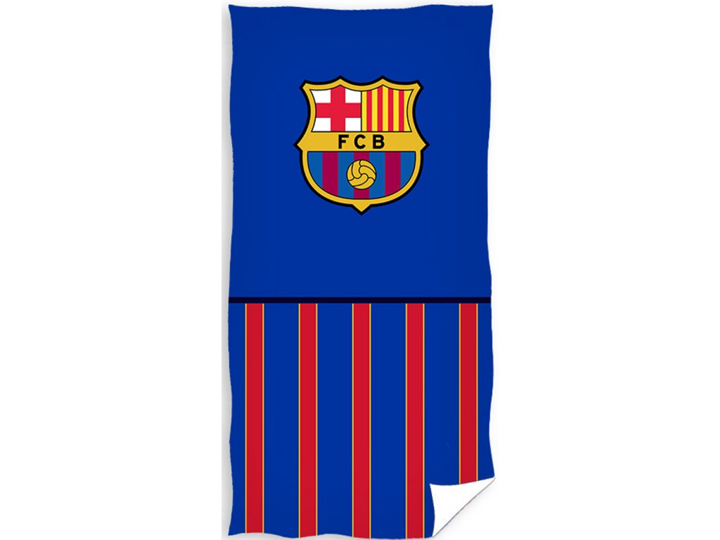 Fotbalová osuška FC Barcelona Blue of Stripes 70x140 cm  <br>289 Kč/1 ks