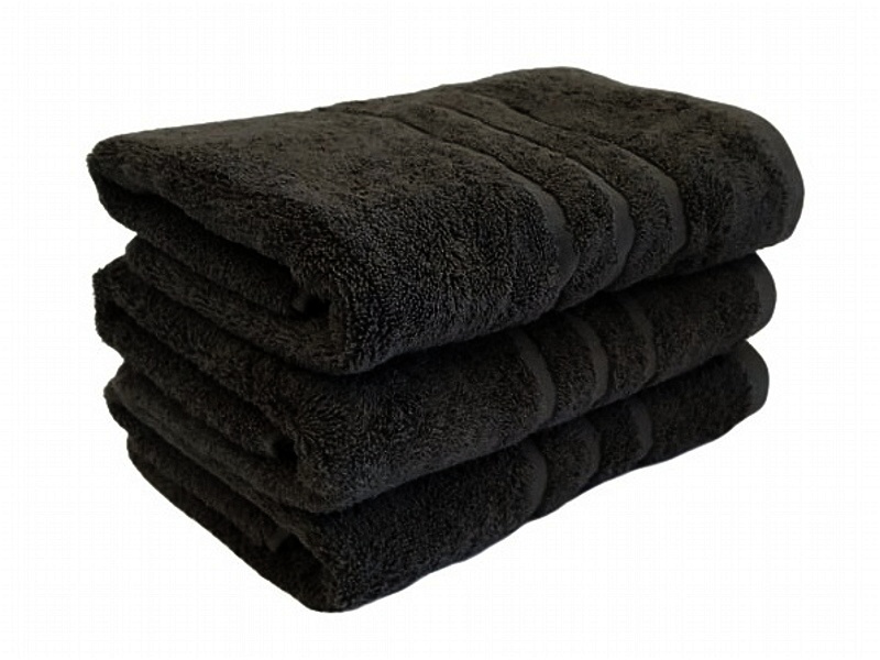 Froté ručník Klasik černý 50x100 cm - zobrazit detaily