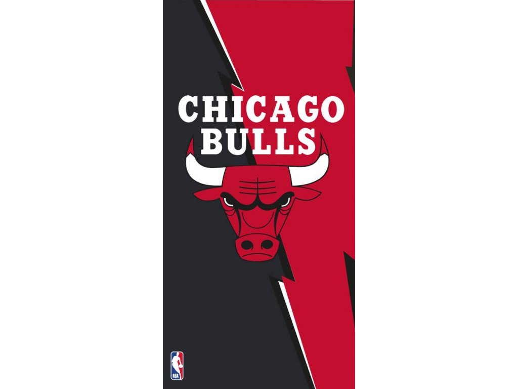 Frot osuka NBA Chicago Bulls 70x140 cm  <br>289 K/1 ks