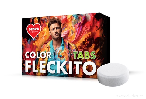 Tablety na skvrny na barevnm prdle COLOR FLECKITO TABS 12 tablet  <br>199 K/1 ks