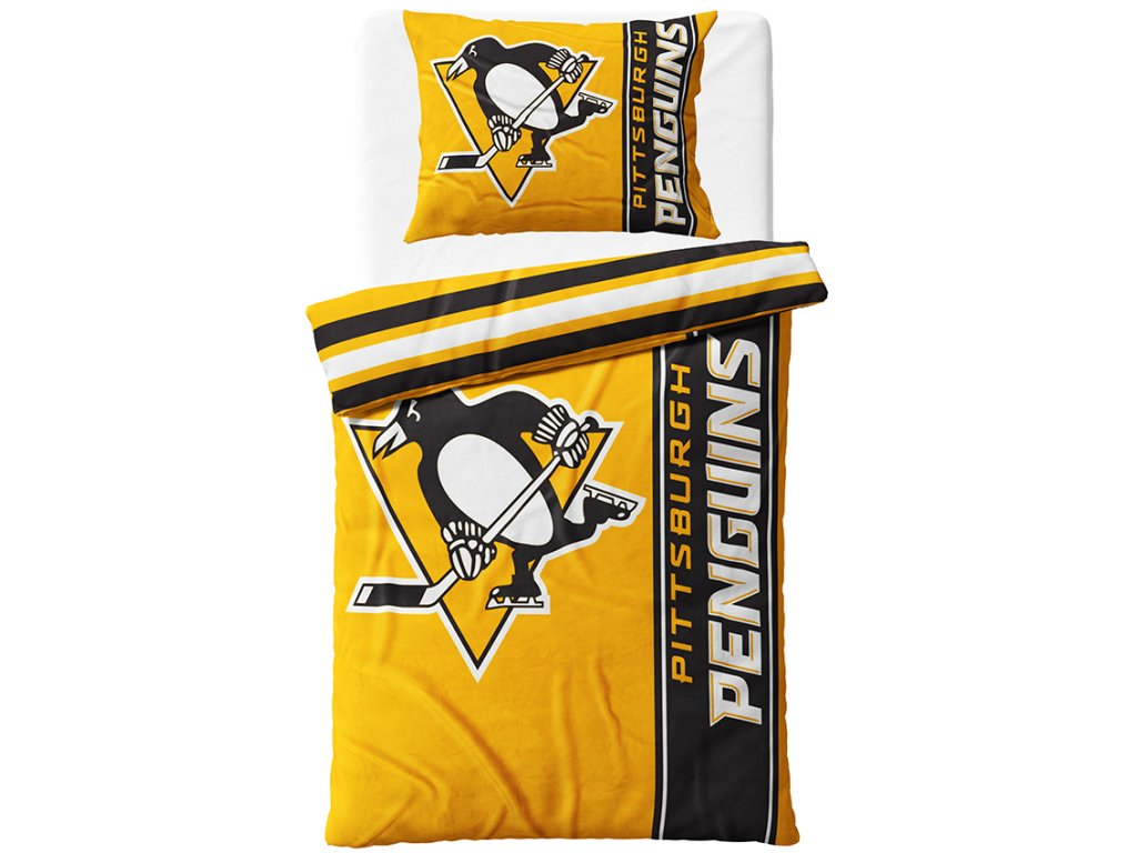 Mikroplyov povleen NHL Pittsburgh Penguins Belt 70x90,140x200 cm