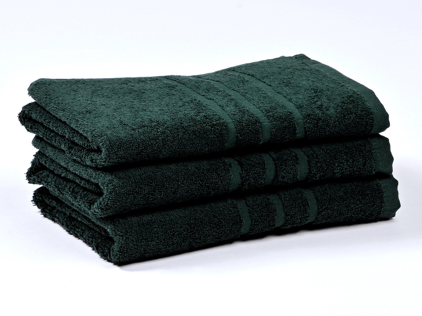Froté ručník Klasik tm.zelený 50x100 cm